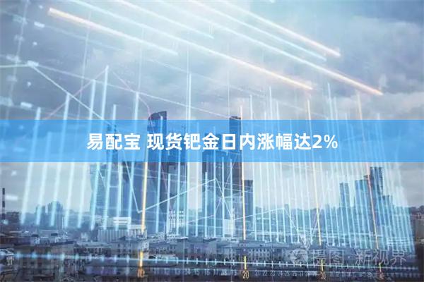 易配宝 现货钯金日内涨幅达2%