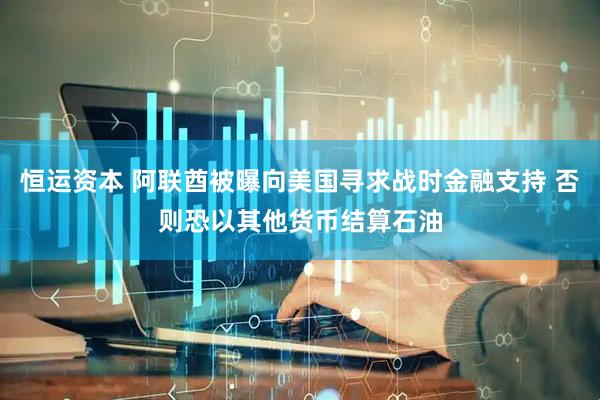 恒运资本 阿联酋被曝向美国寻求战时金融支持 否则恐以其他货币结算石油