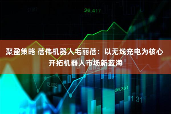 聚盈策略 蓓伟机器人毛丽蓓：以无线充电为核心 开拓机器人市场新蓝海